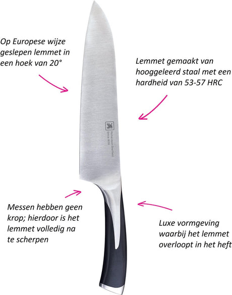 Richardson sheffield - kyu knivsæt - 3-delt startsæt