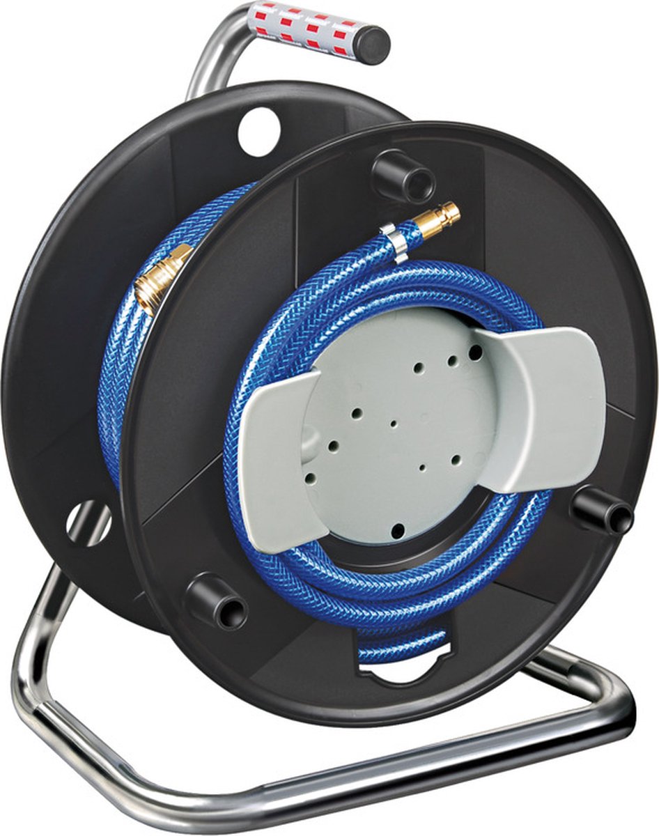 Brennerstuhl trykluft slangetromle standard 20m slange ã˜ 6 12mm fitting DIN
