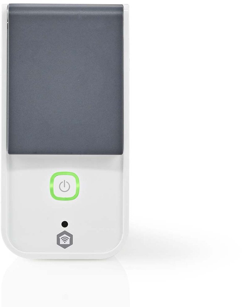 Nedis smartlife smart stik - wi-fi - ip44 - energimåler - 3680 w - jordet stik type f (cee 7 7) - -30 - 40 °c - android ios - grå hvid - 1 stk.