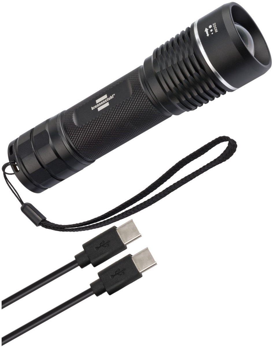 Brennerstuhl luxpremium LED lommelygte | genopladelig | 1200 lm | ip67