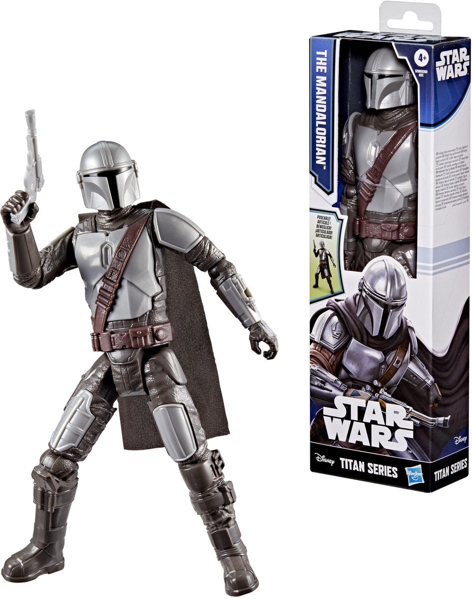 Hasbro star wars actionfigur mandalorian 30 cm legetøj.