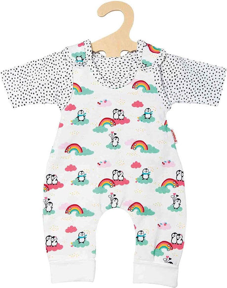 Heless dukker romper pingvin med t-shirt, 28-35 cm