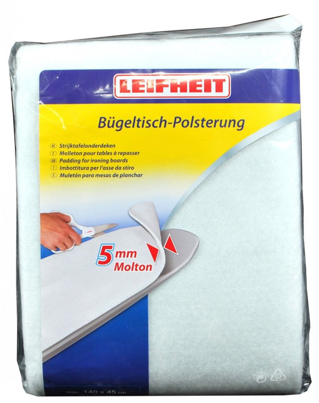 Leifheit strygebrætbetræk hvid 100% polyester