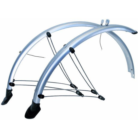 Fender Set 28 PVC 45 mm sølv med strømkabelguide