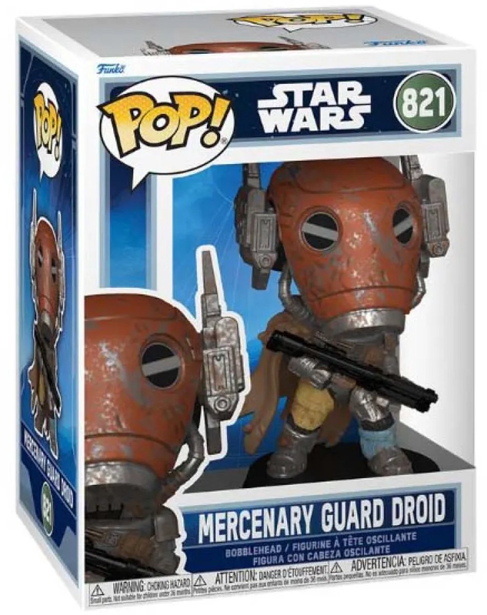 Funko pop star wars: mandalorian grogu - lejesoldat