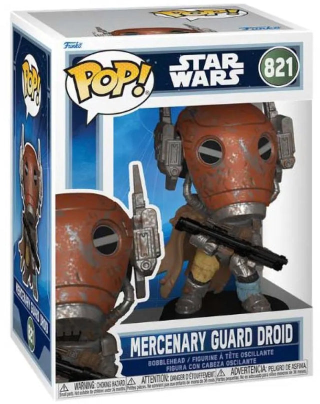 Funko pop star wars: mandalorian grogu - lejesoldat