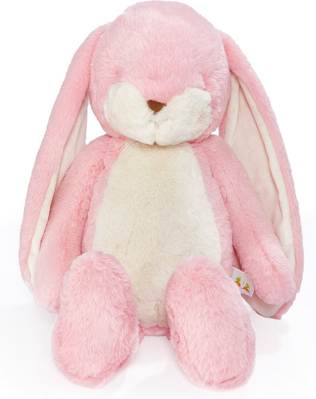 Bunnies by the bay floppy nibble kanin - tøjdyr - krammetøj til børn - broderede detaljer - koralpink - 52 cm
