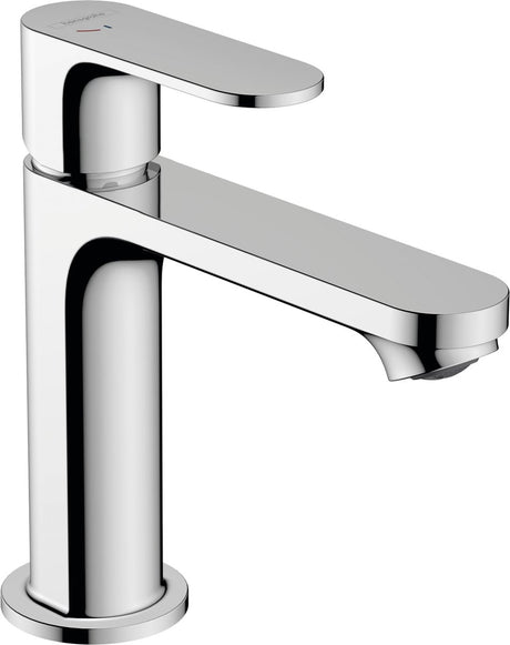 Hansgrohe rebris s - håndvaskarmatur - etgrebsbetjening - kølig start energibesparende - uden spild - 110mm størrelse - krom