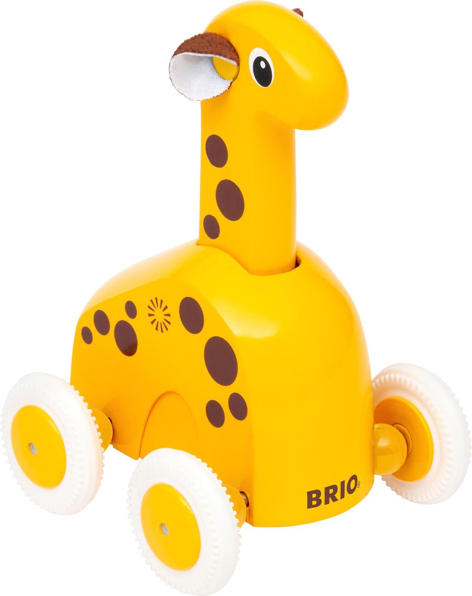 Brio push go giraf - baby legetøjskøretøj