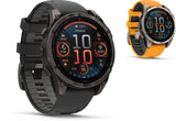Garmin fēnix® 8 - 47 mm amoleret safir - GPS multisport