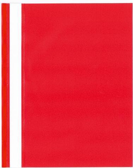 Kangaro snelhechtermap - formaat a5 - materiaal pp - rood - doos 25 stuks