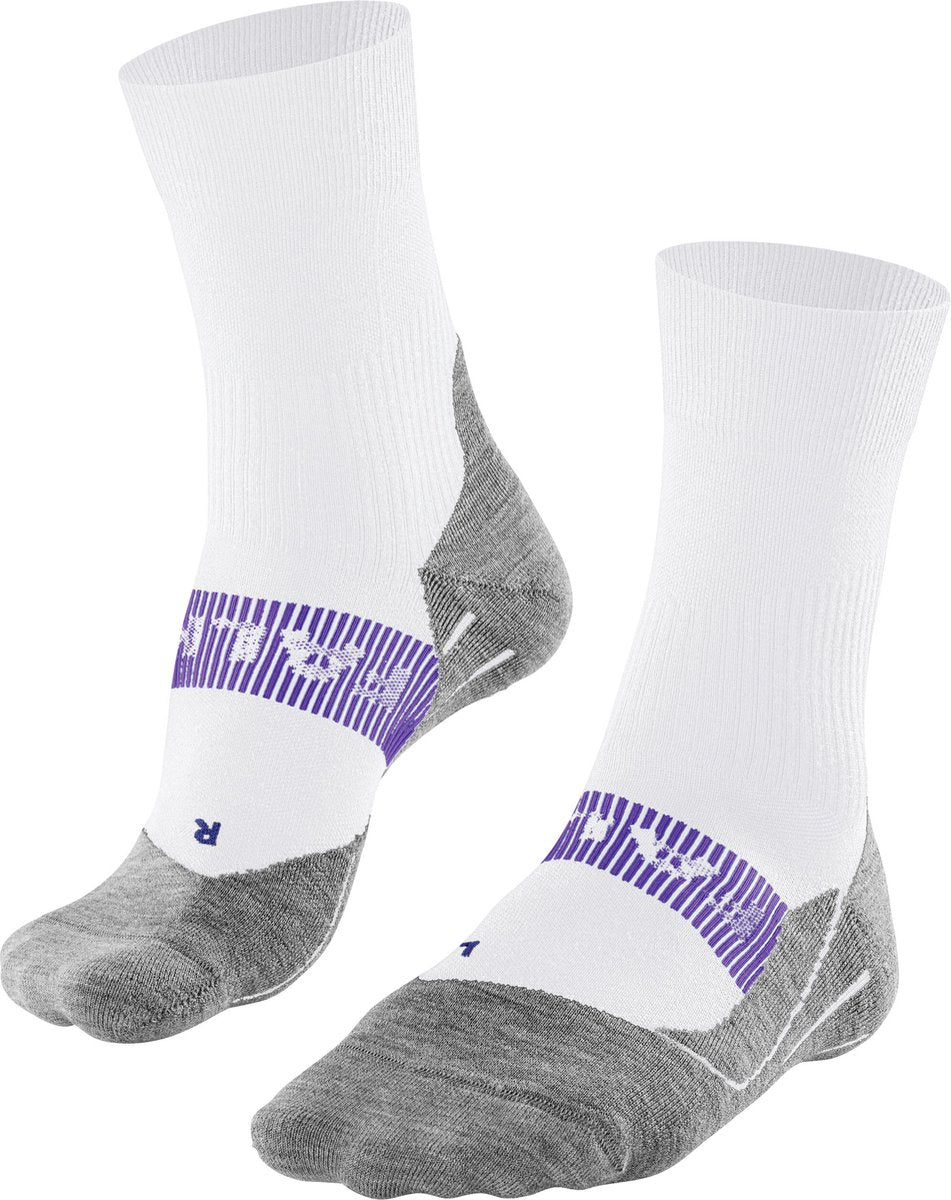 Falke ru4 cool anti-blister funktionelt materiale løbestrømper kvinder hvid - str. 35-36