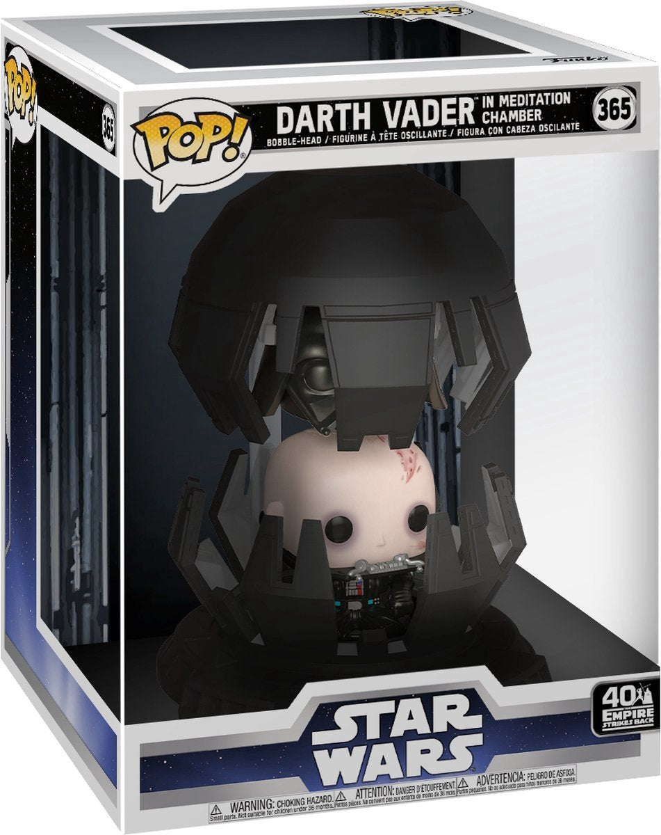Funko pop deluxe: star wars - darth vader i meditationskammerpop #365