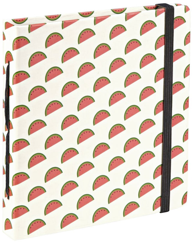 Hama slide-in album - meloner - 5,4x8,6 - 56 sider - hvid