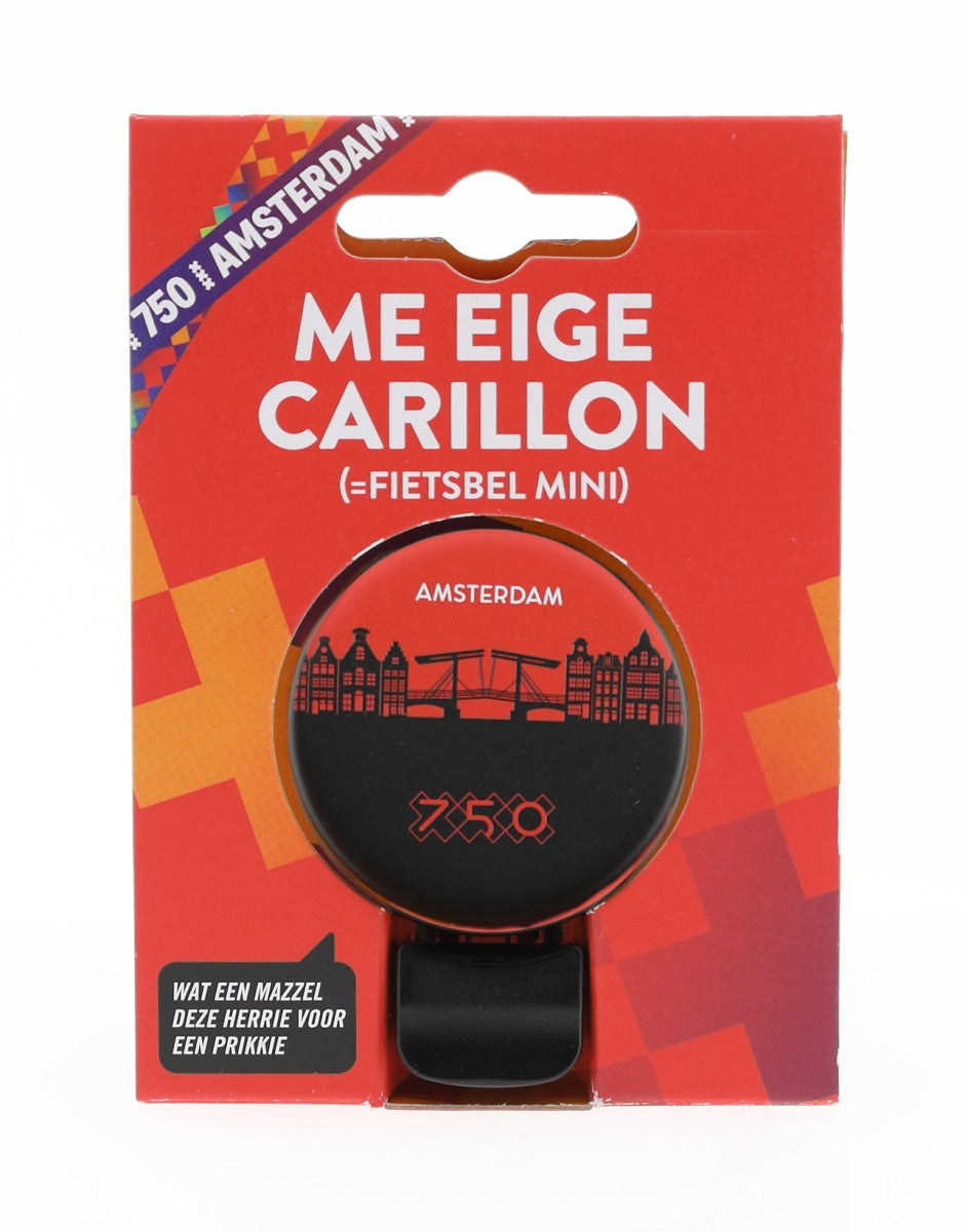 Busch muller cykelklokke mirage - amsterdam 750 - silhouette mokum
