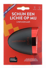 Amsterdam bi0903a forlygte led ikzi sort rød