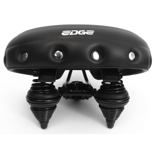 Edge Bicycle Saddle Urban XL Wave - Sort