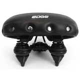 Edge Bicycle Saddle Urban XL Wave - Sort