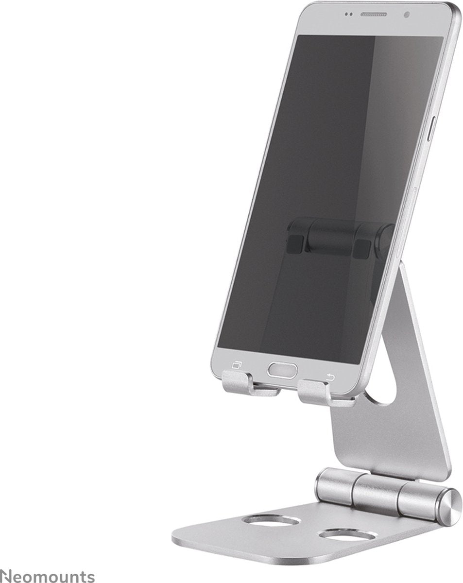 Neomounts DS10-160SL1 foldbar telefonsupport op til 7 - sølv