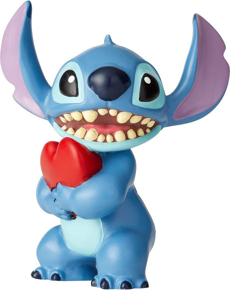 Disney-traditioner - stitch heart - officielt licenseret lilo og stitch - enesco - figur
