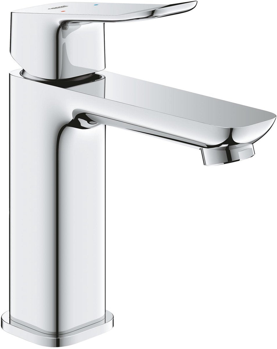 Grohe terninger håndvaskarmatur - m-størrelse - vandbesparende - inklusive push-open affald - krom