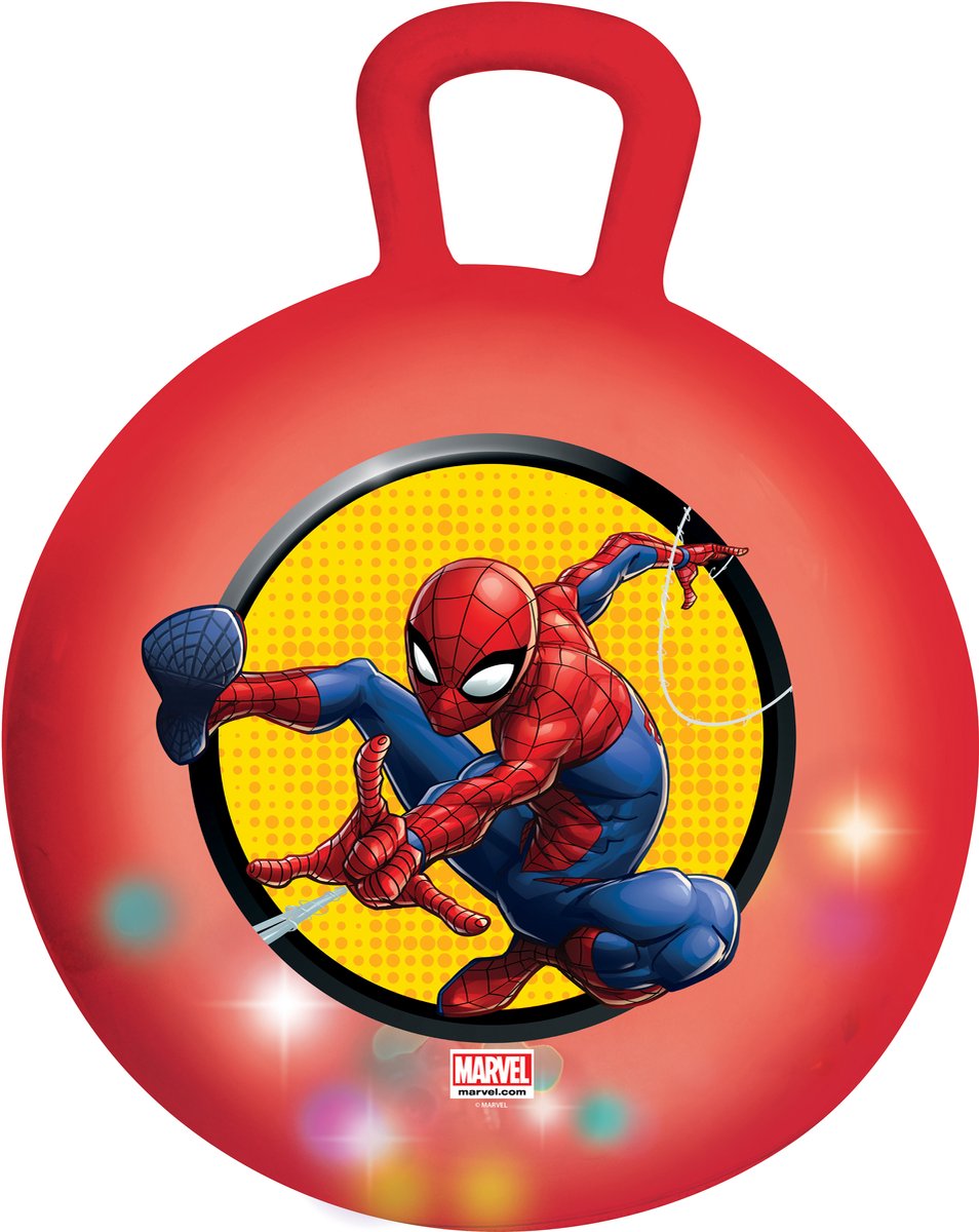 Lexibook spider-man elektronisk oppustelig skippy ball 18' 45 cm
