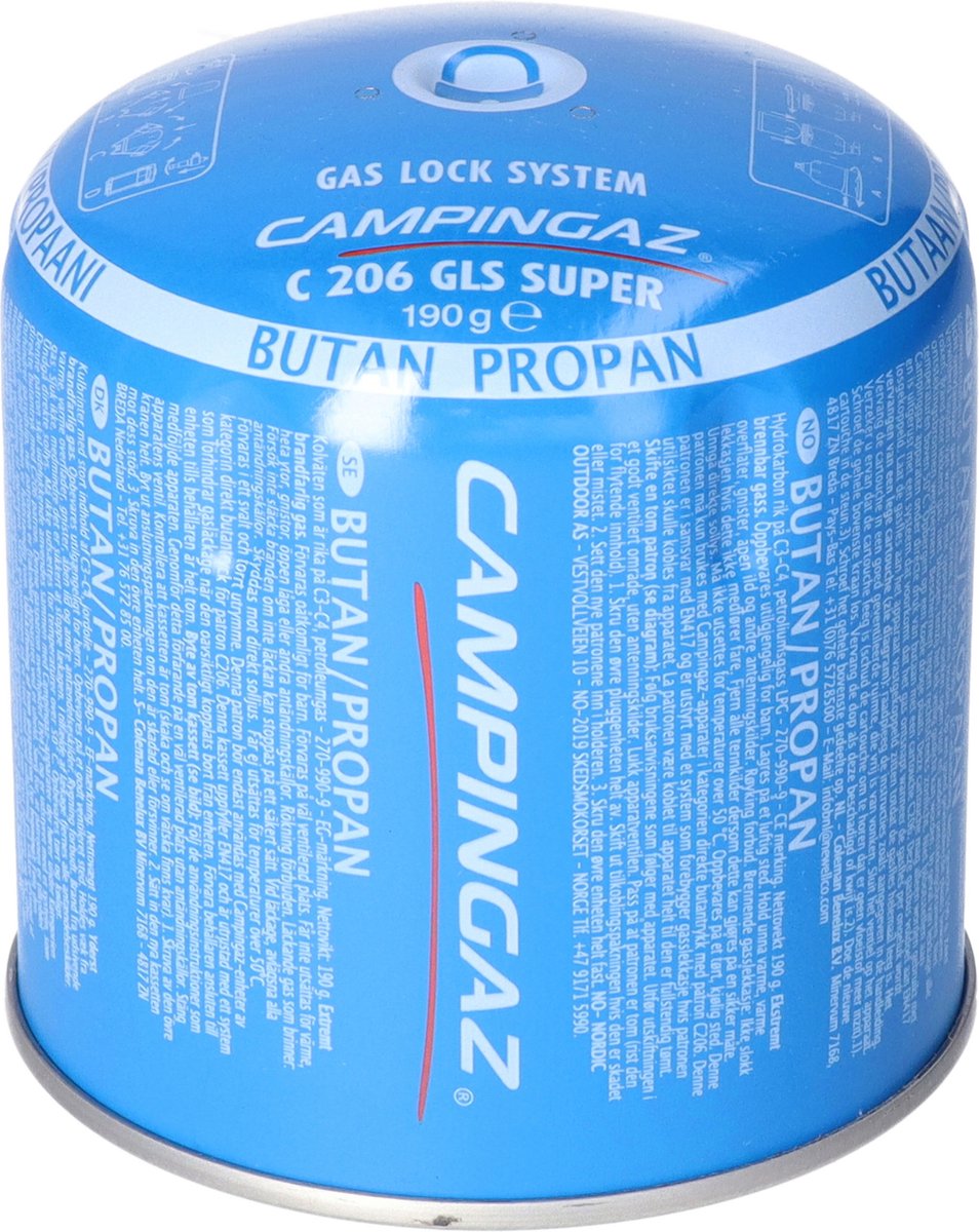 Campingaz butangas patron refill - 190 gram - til campingovn