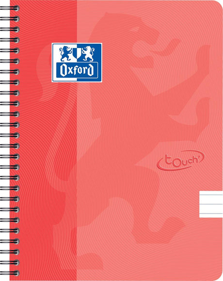Oxford touch - notesbog - a5 - linet - 140 sider - 90g - blødt omslag - orange