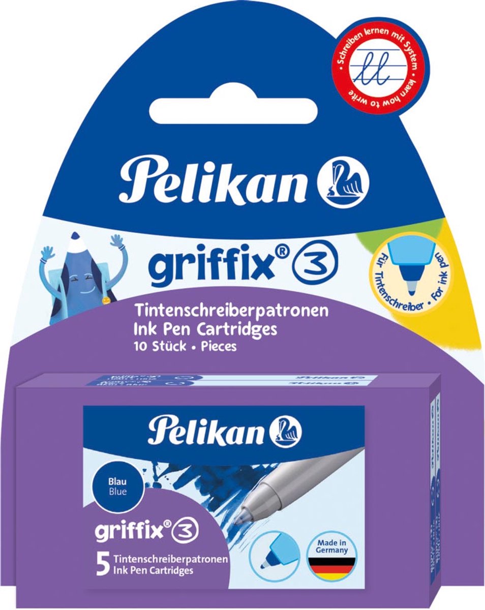 Pelikan blækpen refill også velegnet til griffix