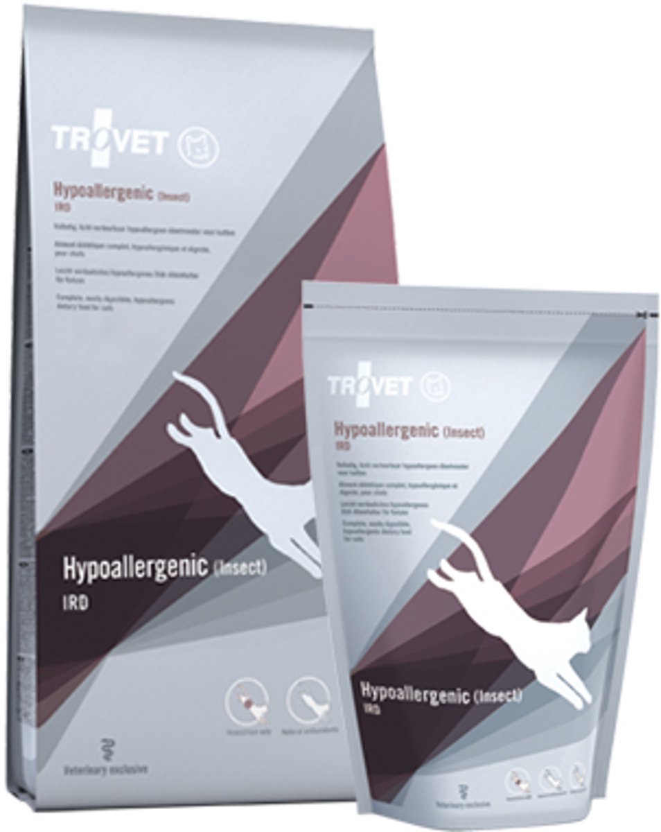 Trovet ird serie - tørfoder til katte - insektrig - 2,5kg