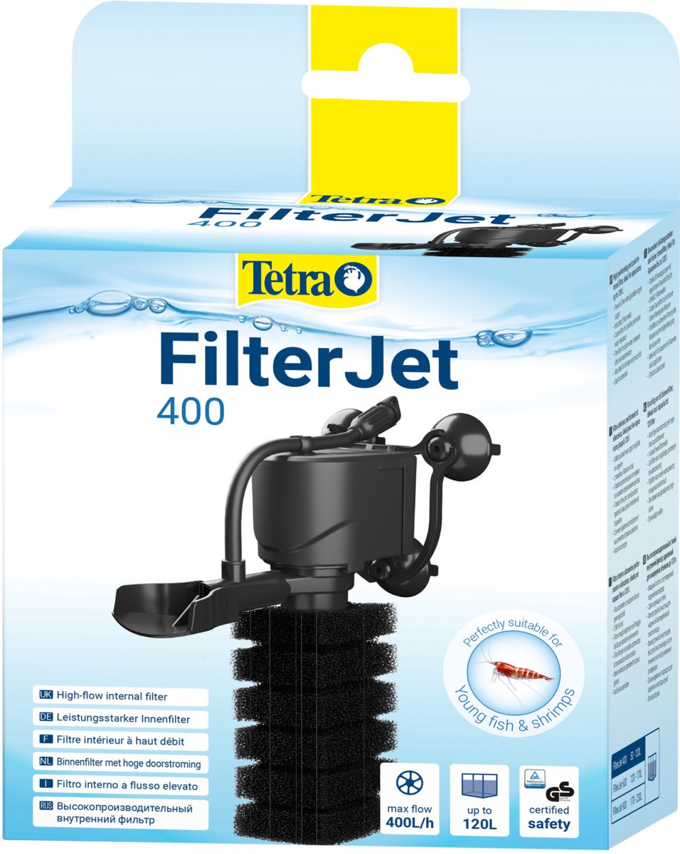 Tetra filterjet - indvendige filtre - 400 l
