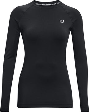 Under Armour UA CG Authentics Crew Sportstrøje til kvinder - Sort - Hvid