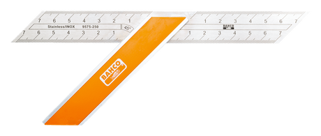 Bahco skrivekrog 45gr fast 250mm (u)