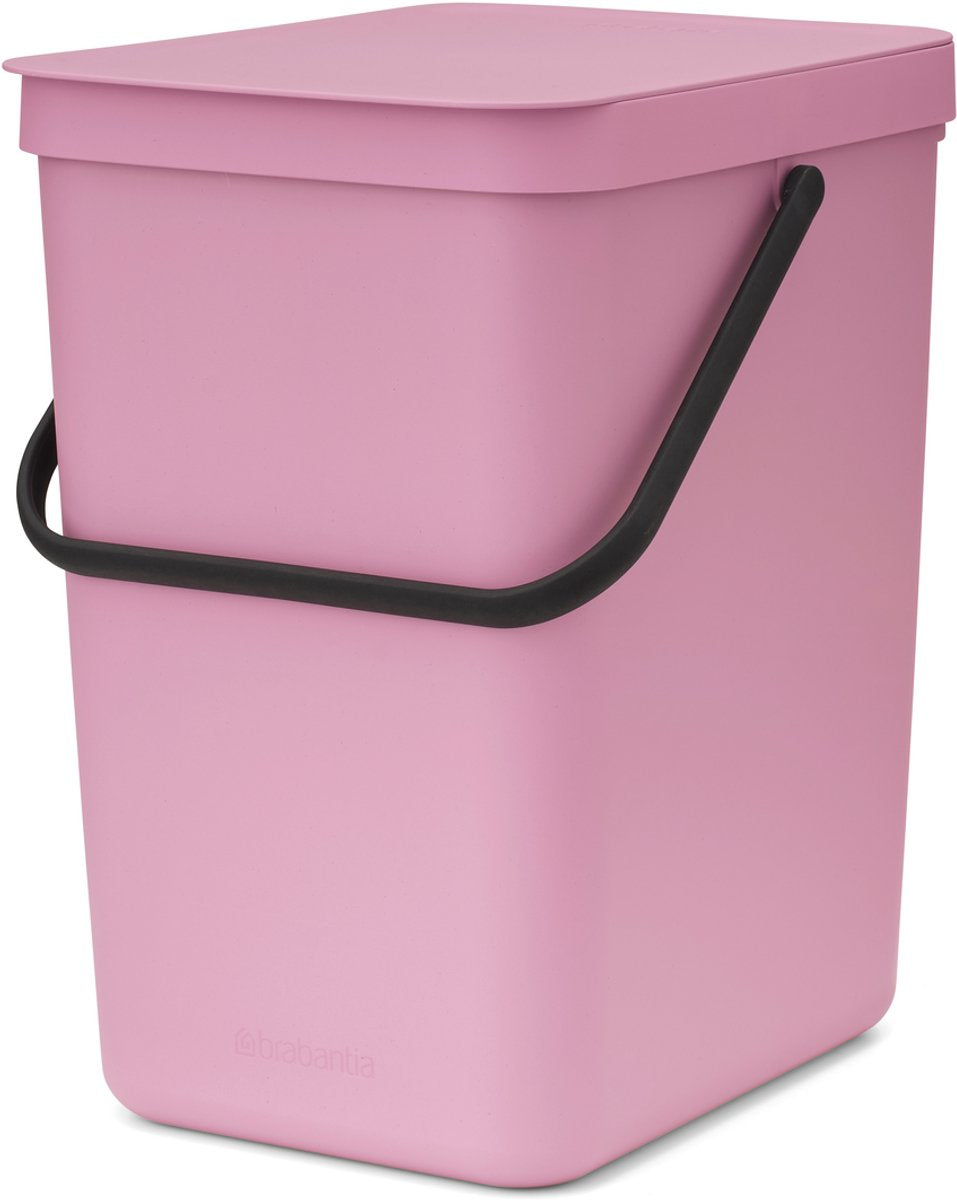 Brabantia sort go affaldsspand - 25 l - lilla pink