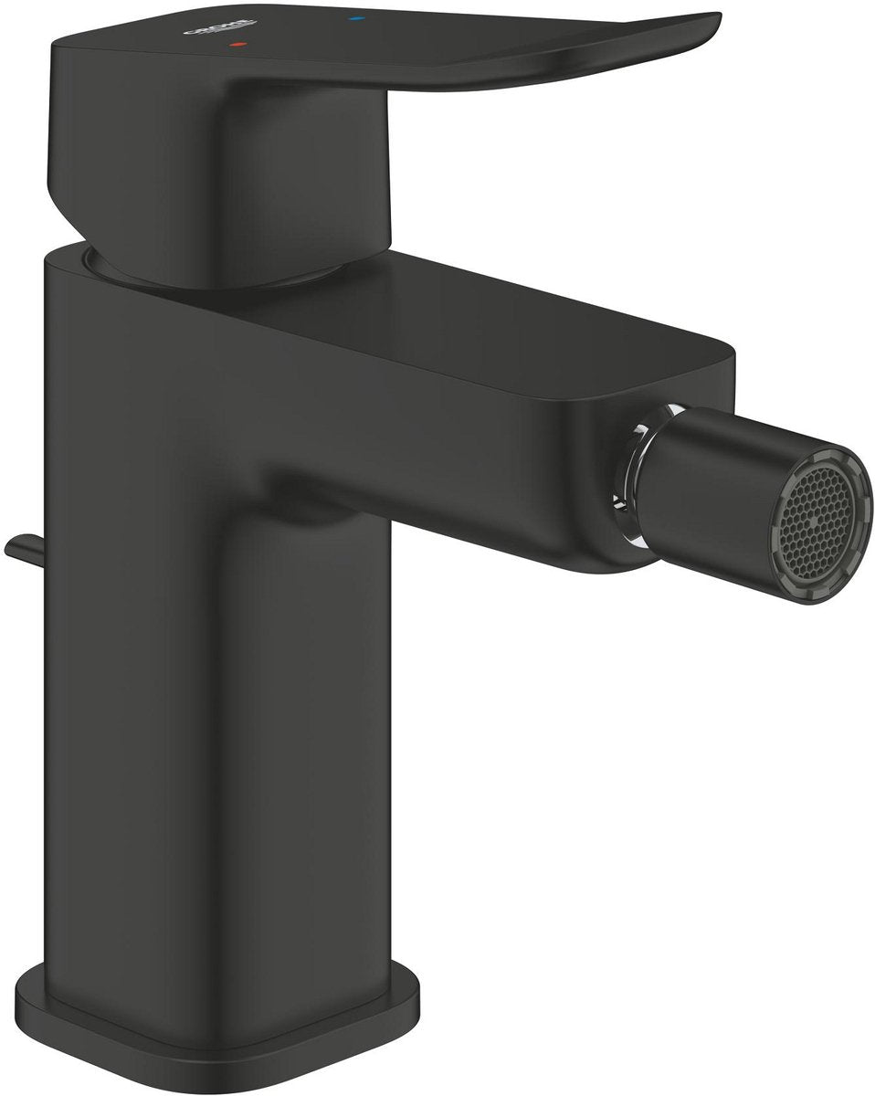 Grohe terninger bidethane - vandbesparende - inklusive pop-up spild - mat sort