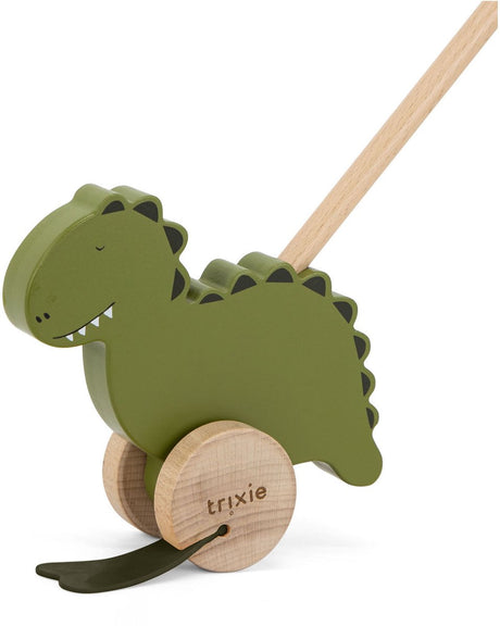 Trixie træskubbepind - mr. dino - børnelegetøj - fra 1,5 år - til drenge og piger - fsc
