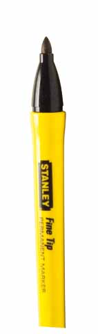 Stanley håndværktøj highlighter fin spids sort - 0-47-316