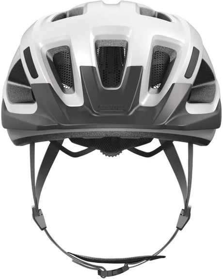 Abus cykelhjelm aduro 3.0 led polar hvid m - 52-58 cm - hvid - velegnet til brug på elcykler - bycykler - 315 g
