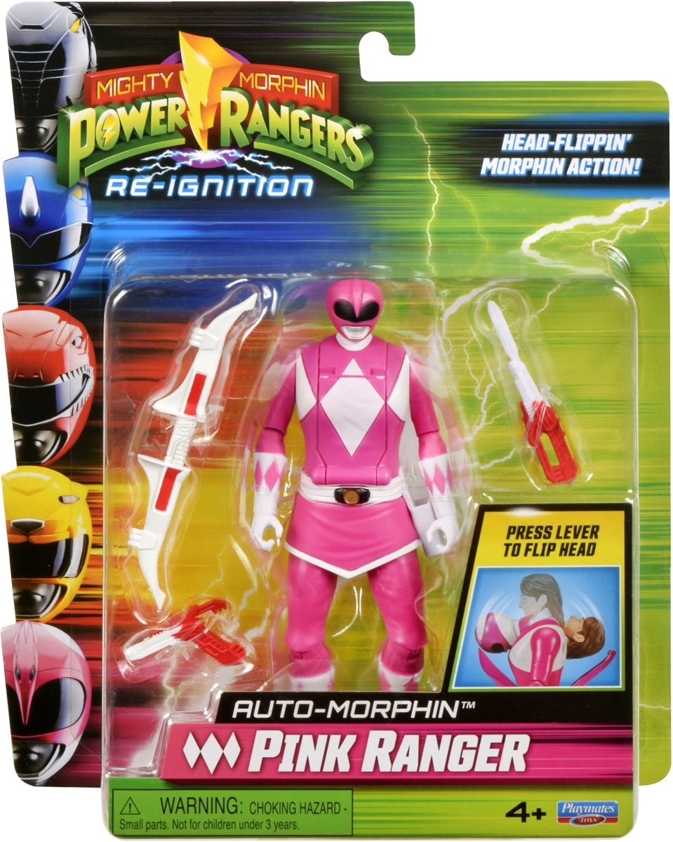 Boti power rangers bil morfin pink ranger