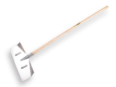 Atlas sneskovl lige model 40x18cm med askeskaft 130cm