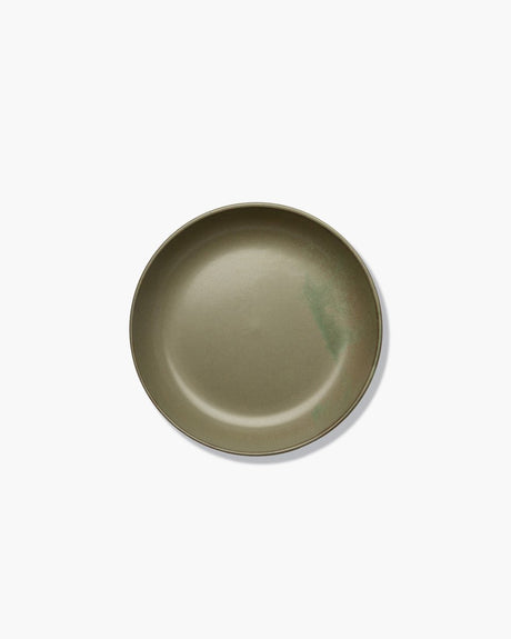 Serax - sergio herman surface - diep bord l - camogroen - 21 ø - 4 stuks
