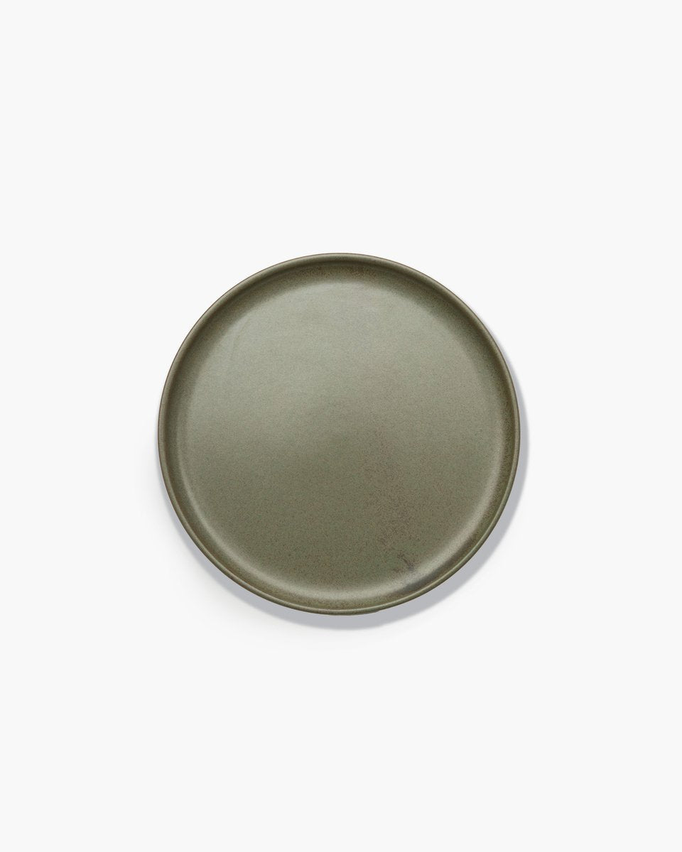 Serax - sergio herman overflade - tallerken m - camo grøn - 24 ø - 4 stk