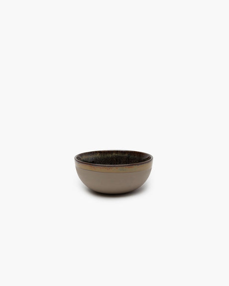 Surface by sergio herman serax skål - stor - ø13cm x h5cm - grå og indigrå - 4 stk.
