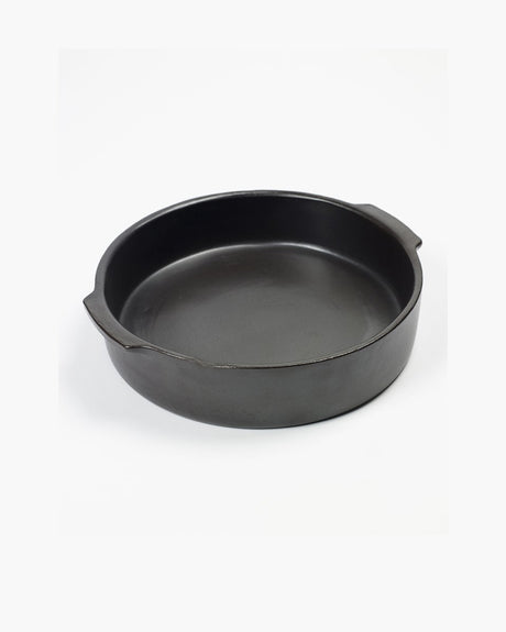 Serax - pascale naessens pure - ovnfad xl - sort - 31 ø