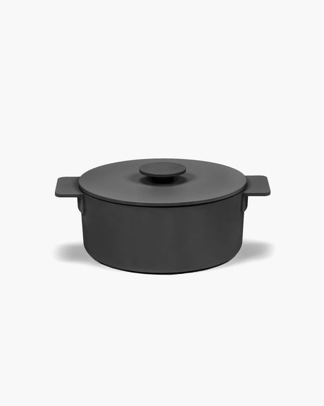 Serax - sergio herman - overflade - bradepande m - sort - l 29cm - 5,75kg