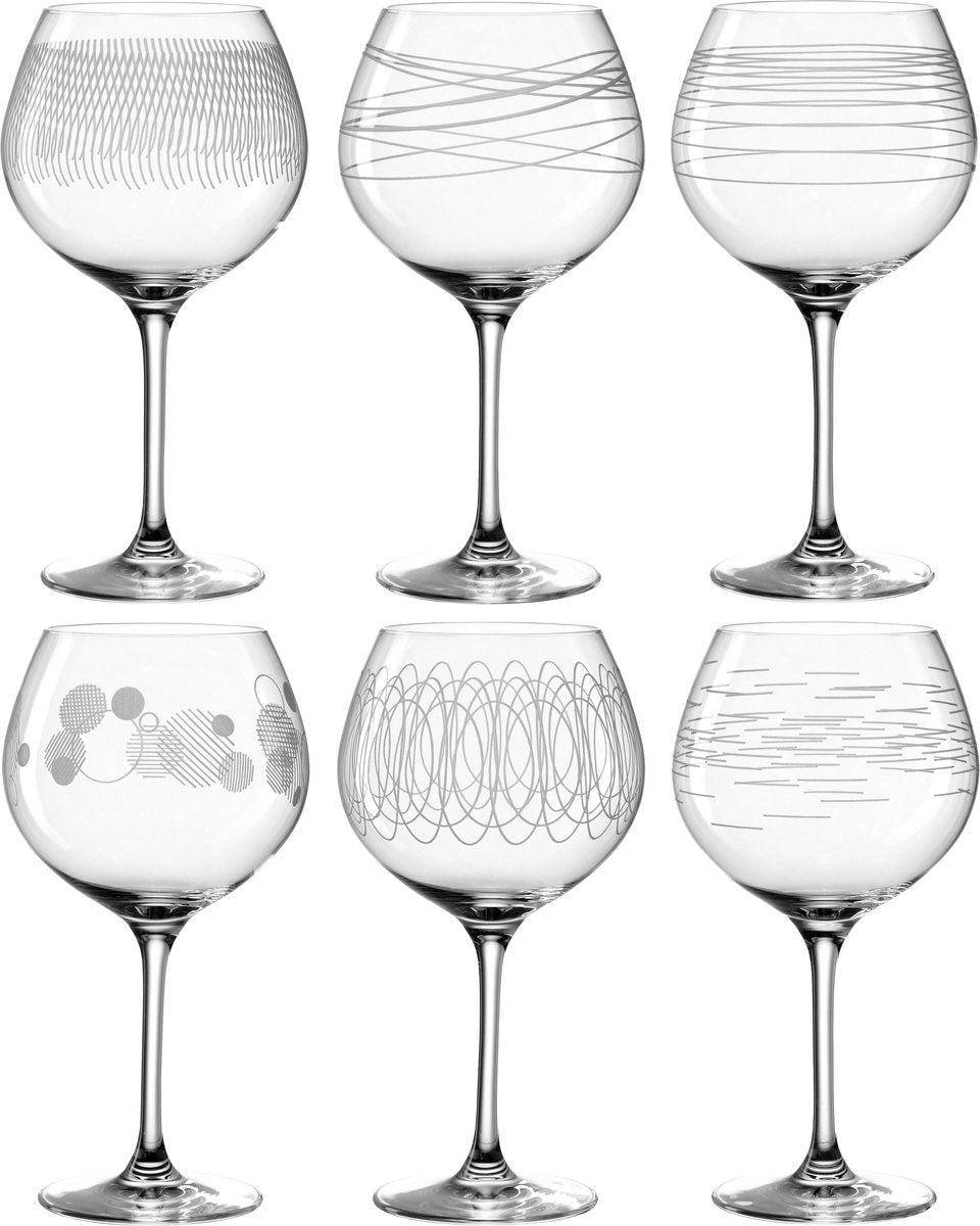Leonardo Casella bordeaux glas 630 ml - sæt 6