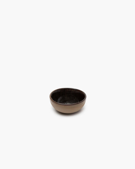 Surface by sergio herman serax skål - lille - ø9cm x h4cm - grå og indigrå - 4 stk.