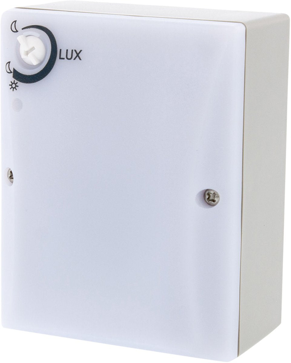 Q-link skumringsafbryder - overflademonteret - 5a - ip44 - grå