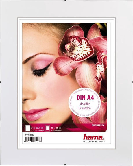 Hama fotoramme - rammeclips - 21 x 29,7 cm - antirefleks