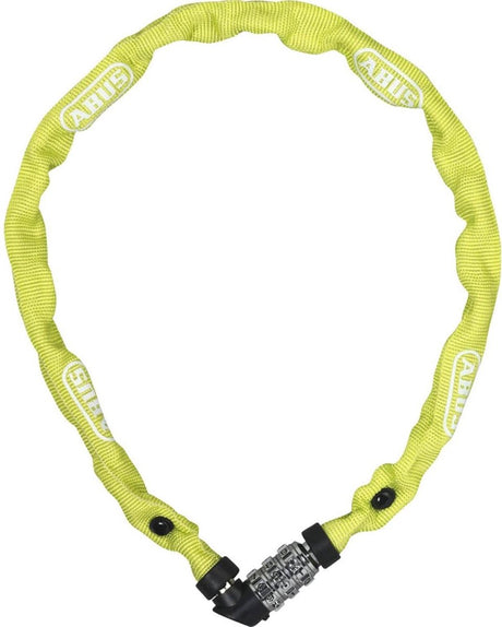 Abus kædelås 1200 web citrongrøn 60cm